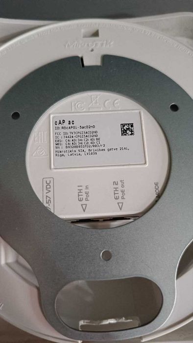 Wi-Fi точка доступа MikroTik cAP ac