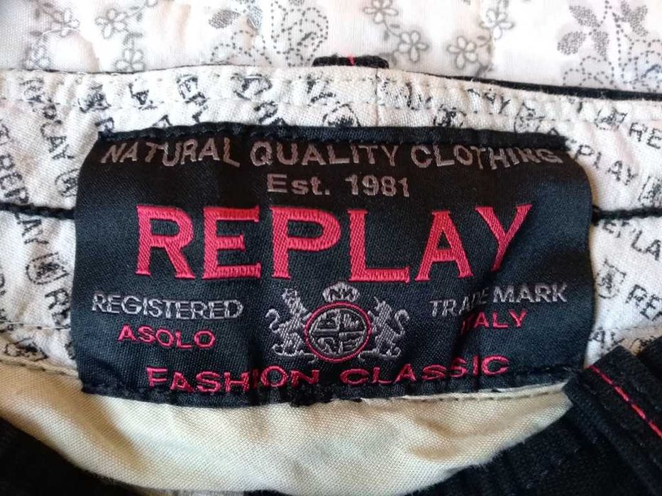 Къси мъжки панталони Replay /Риплей,100% оригинал
