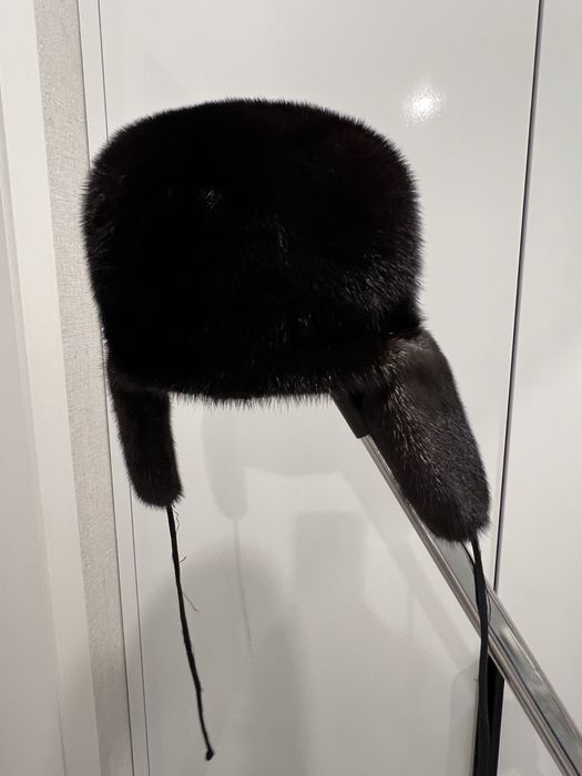 Ушанка женская норка