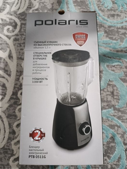 Блендер Polaris PTB0511G настольный электрический