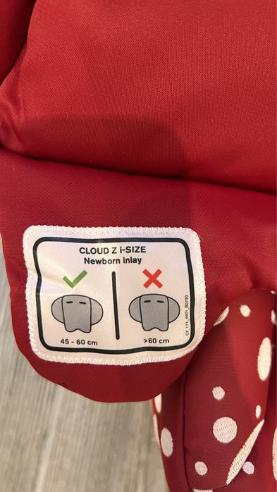 Стол за кола Cybex Cloud Z i-Size Jeremy Scott Petticoat red dark