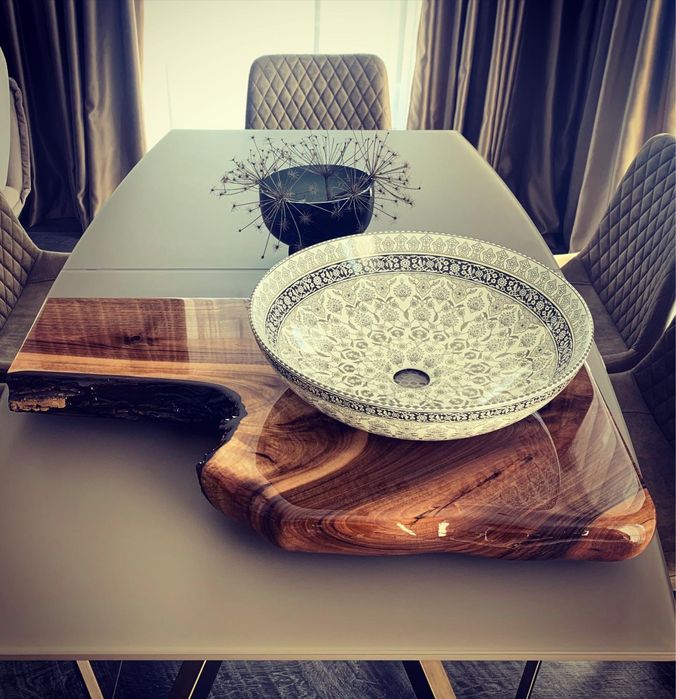 Плотове за баня от естествено дърво / Дървен плот