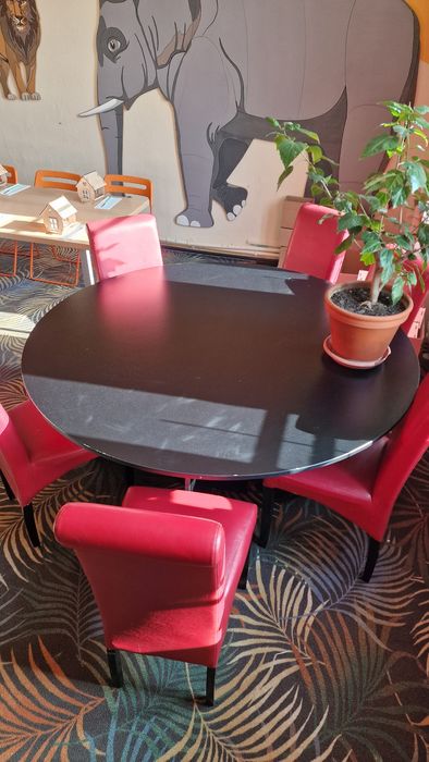 Masa rotunda PAL cu sau fara scaune