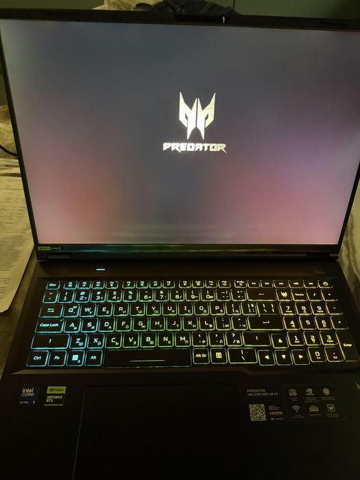 Acer Predator в ГАРАНЦИЯ PHN18-72-97ZL 18" U9-275HX/1x16GB/1TB SSD/RTX 5070 8GB