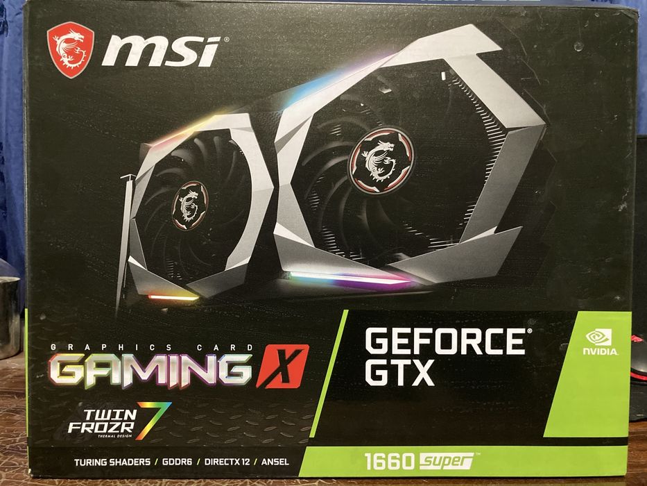MSI  Gtx 1660 super gaming x