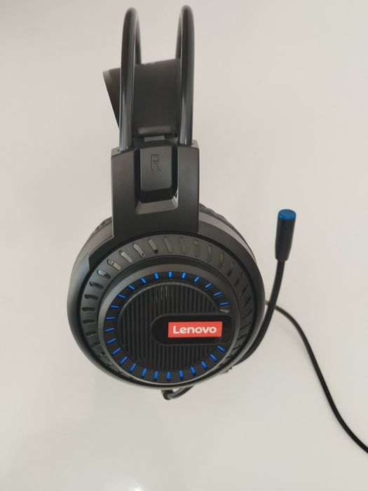 Наушник игровой оригинал Lenovo. Ноушник Новый. Янги