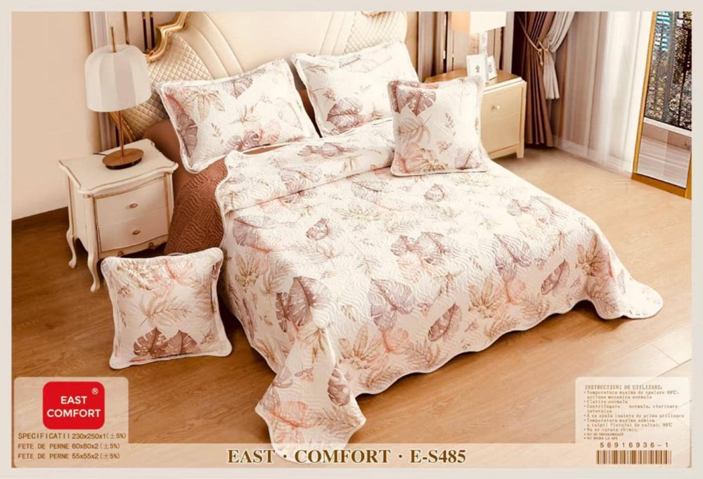 Cuvertura de pat bumbac 5 piese