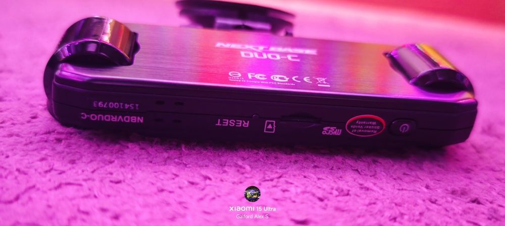 Camera auto Next Base Duo-C dual camera + gps
