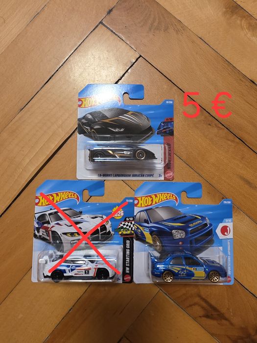 Hot Wheels -  Nissan Skyline, Maxima, BMW