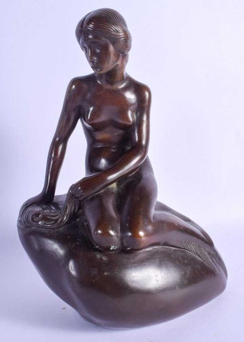 Sculptură bronz Edvard Eriksen (1876-1959)