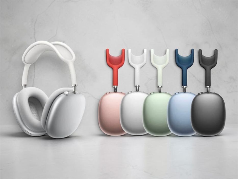 Apple Airpods Max Blue / Starlight ЧИСТО НОВИ! Неразпечатани! 1г. Гаранция към Apple!