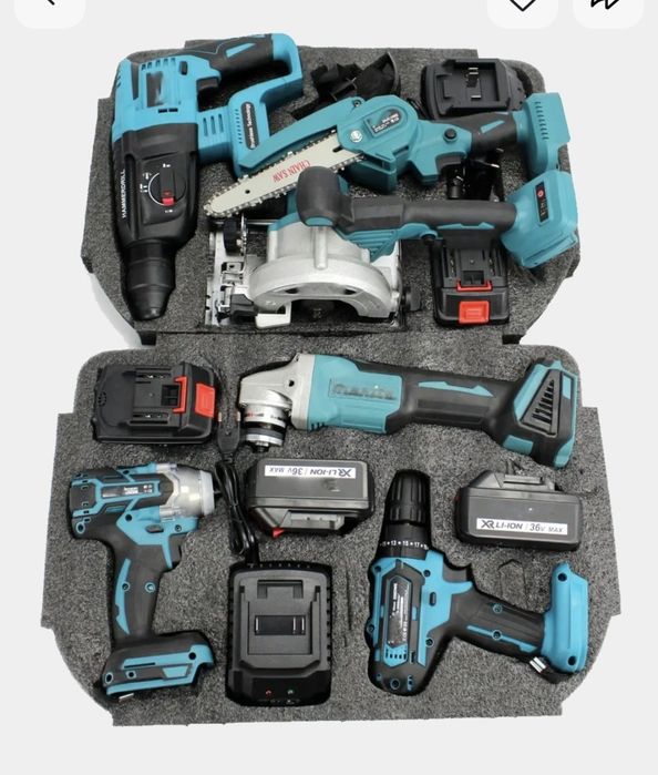 Набор акумулторных инструментов