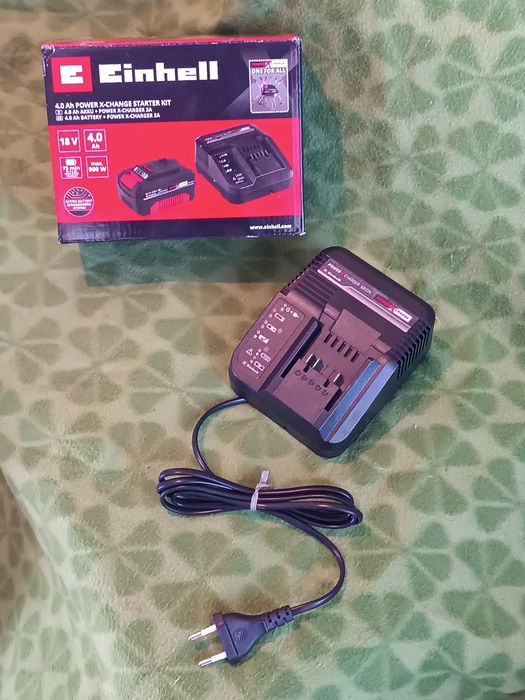Зарядно Einhell 18V 3A Power X-Change

Чисто ново, неизползвано
