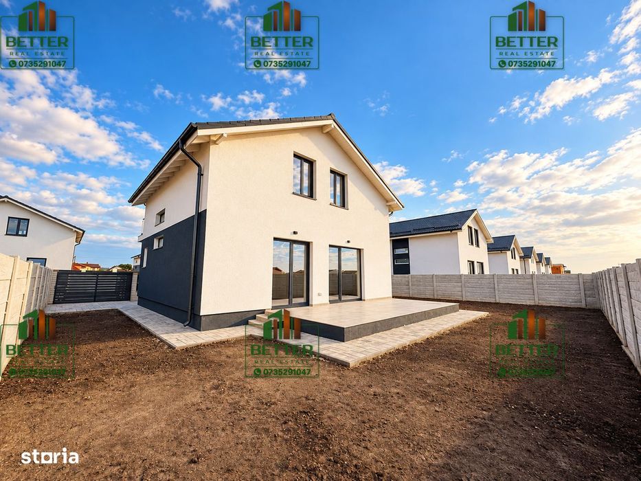 Casa Individuala P+M - 140 mp  |Predare Imediata - Comuna Berceni