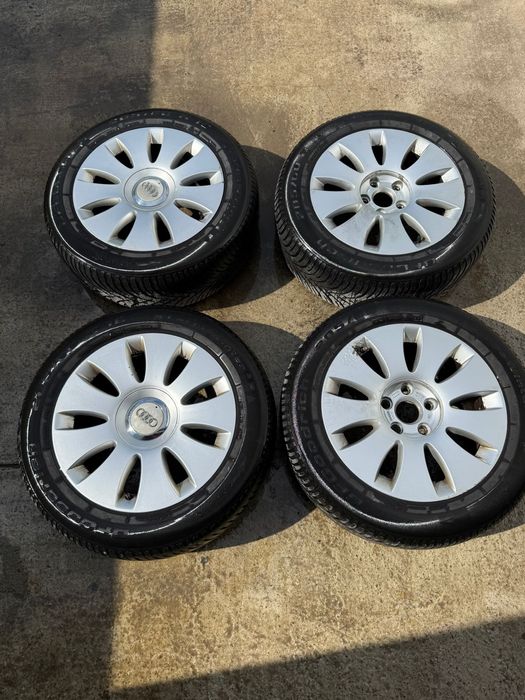 Jante cu anvelope 16 iarna audi a4 b7 a6 c6 4f