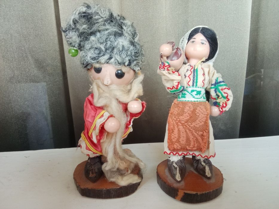 Кукла фарфор ГДР и куклы СССР гуцул и молдаванка