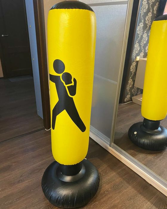 Набор для бокса, груша, перчатки, насос