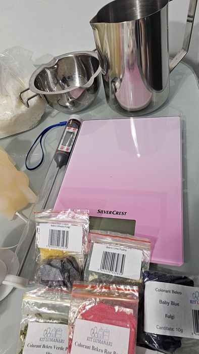 Kit complet lumanari din ceara