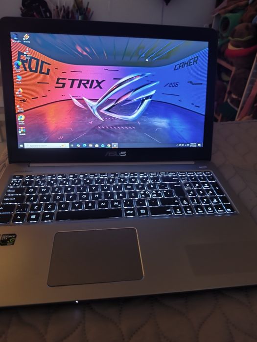 Laptop gaming Asus Rog i7 Ram 16Gb Gtx 4Gb ssd Windows 10 GTA FORTNITE ...