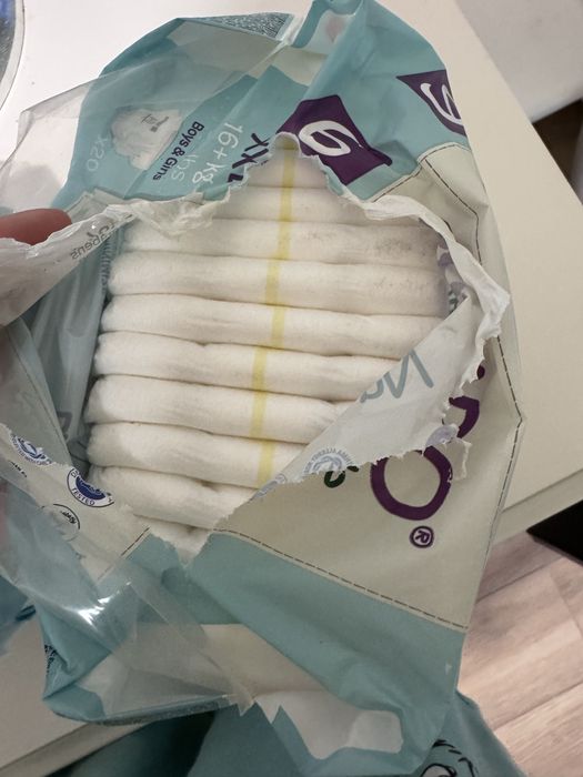 Lot pampersi Bambo Nature marimea 5 si 6