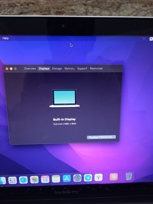 MacBook Pro 16/256 GB