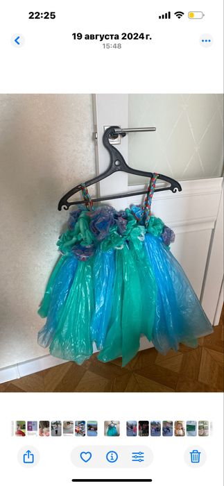 Продам платье детское белое