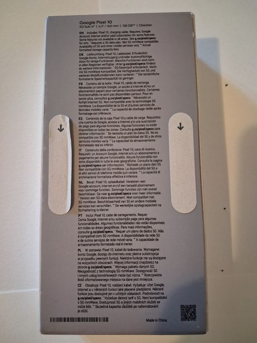 Google pixel 10 ЧИСТО НОВ !!!