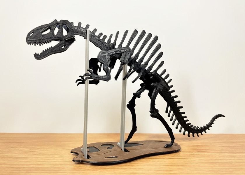 Парк скелетов диназавров
