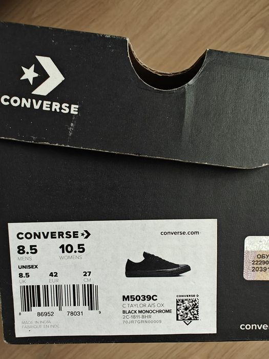 Кеды Converse Chuck TAYLOR All Star M5039C