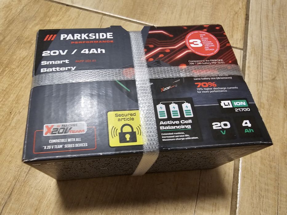 Parkside 20 V 4 Ah Акумулаторна Батерия Bluetooth Smart PA PP 204 А1