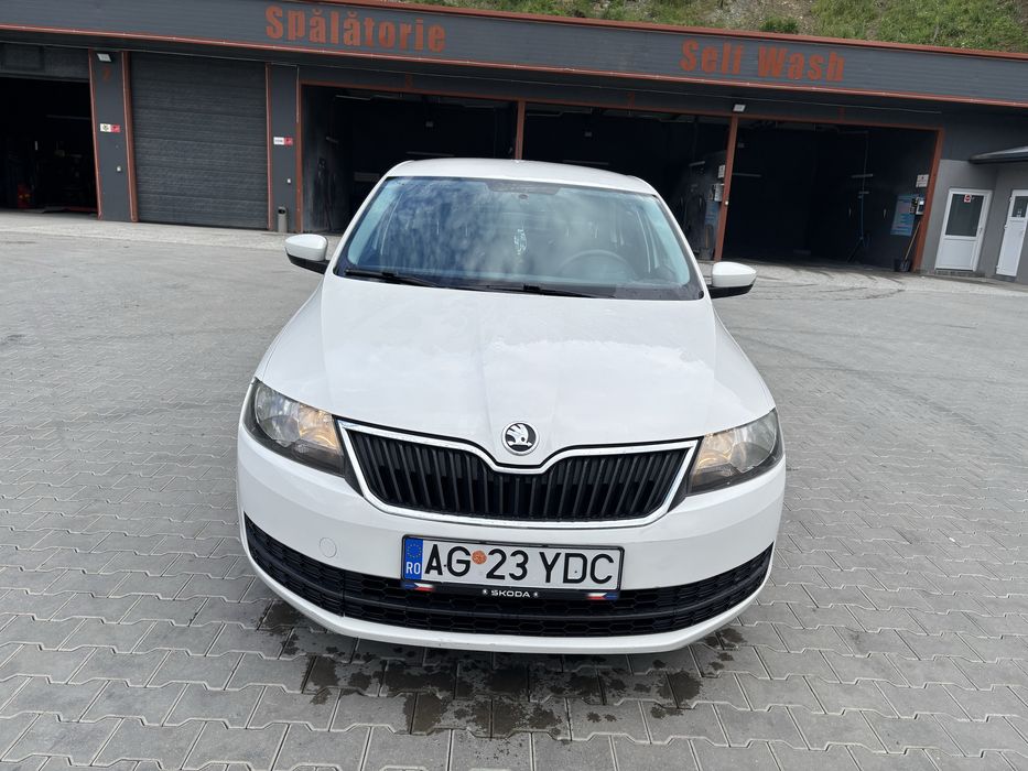 Skoda rapid an fabricație 2017 motor 1,6 diesel euro 6 DPF activ