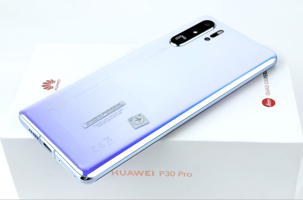 Huawei P30 Pro 128GB 6RAM Breathing Crystal Отличен! Гаранция!