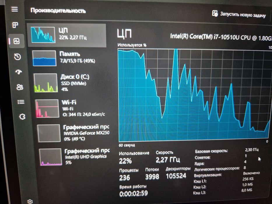 Xiaomi Mi Notebook Pro 15 в отличном состоянии