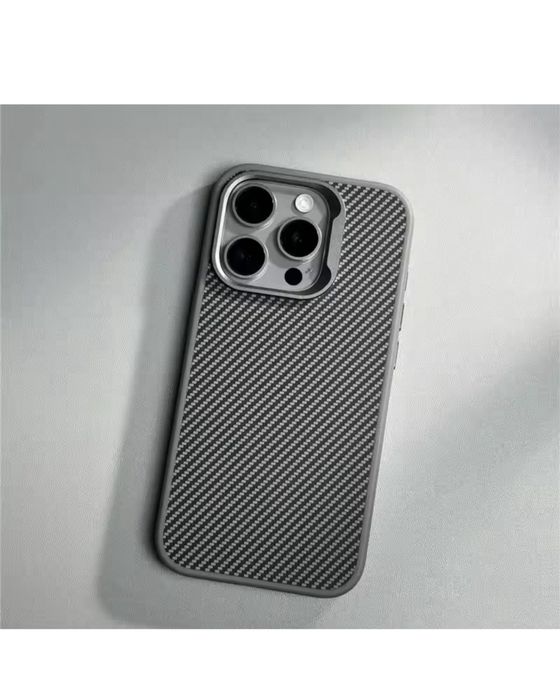 Iphone 15/16/PRO/MAX/PLUS - Husa Hybrid Carbon Safe Case