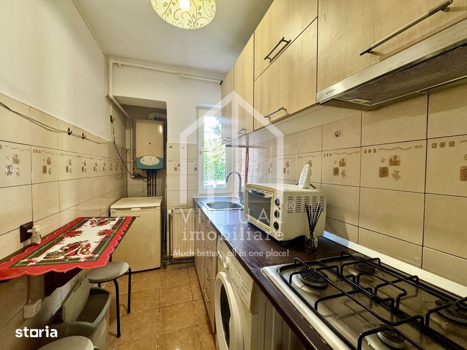 Apartament cu 2 camere, 36mp utili, parter inalt, Cedonia
