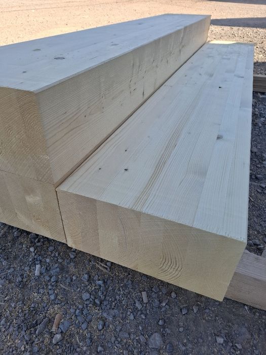 Ламперия и дървени греди