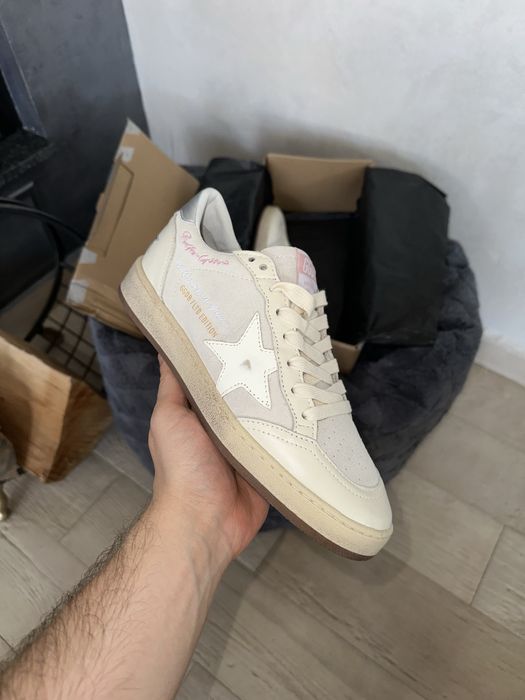 Golden Goose Ball Star Cloud White