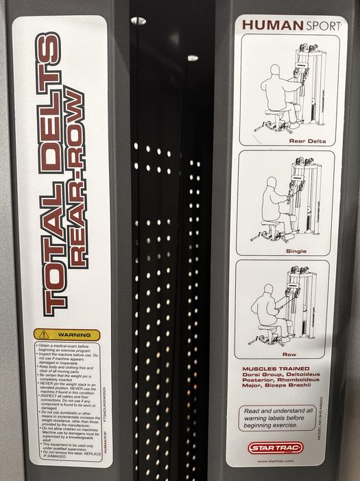 Star trac total delts - много функционален комбиниран уред