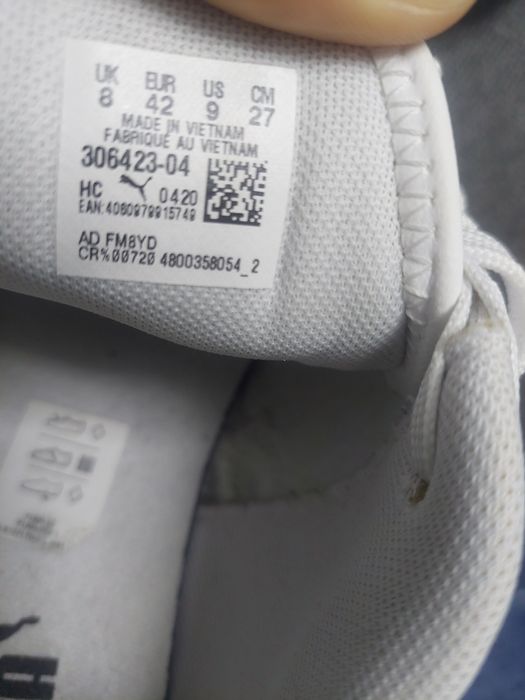 Adidași albi Puma