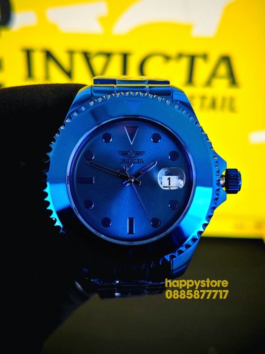 INVICTA Grand Diver automatic Blue 48mm, Инвикта нов ръчен часовник