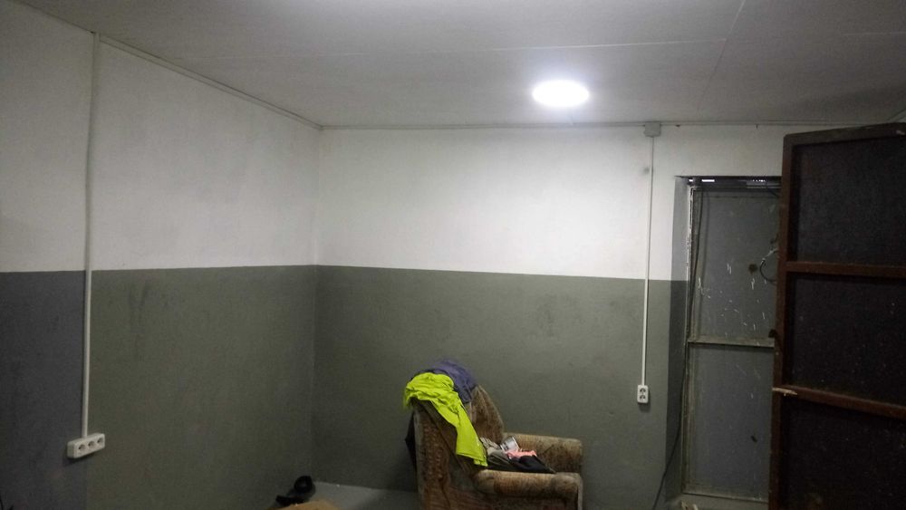 Участок с гаражом.