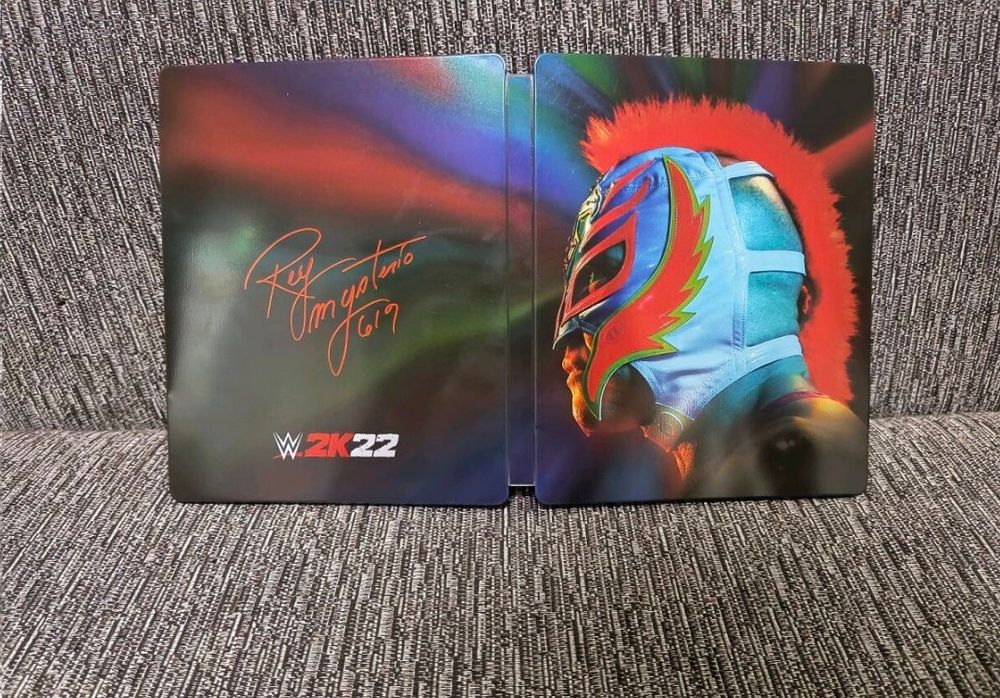 WWE 2k22 Steelbook PS5
