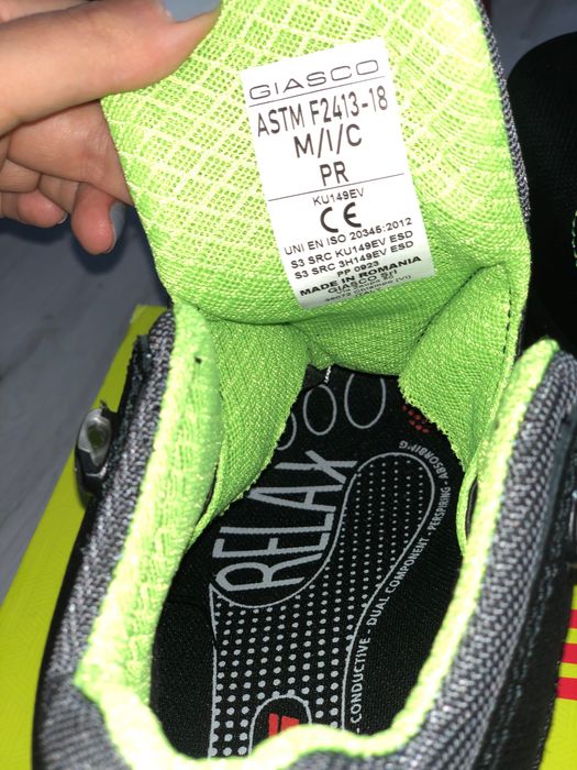 Pantofi protectie munca acoperis barbati