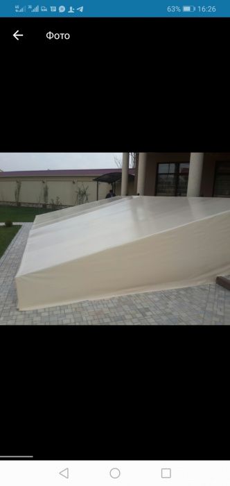 Баннер навес закрит банер бассен Banner baner basen сетка маскитний се