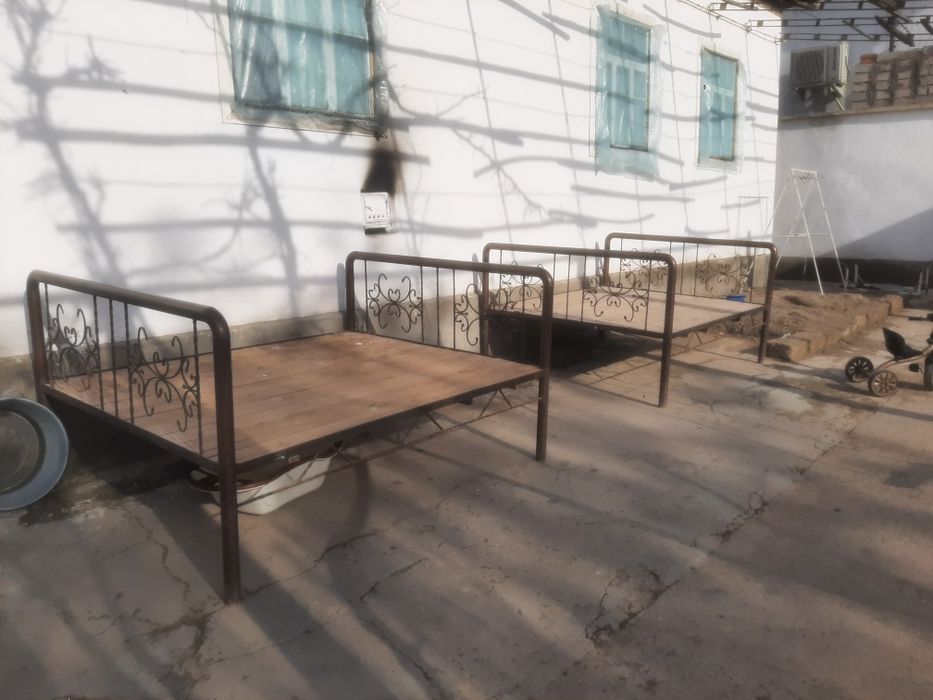 Karavat qalin temirdan