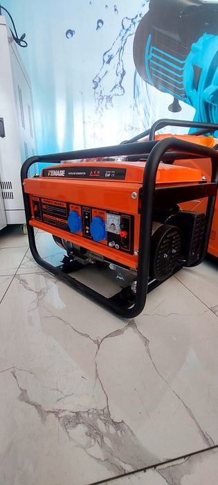 Генератор Kemage  бензиновый  шумный  и бесшумный