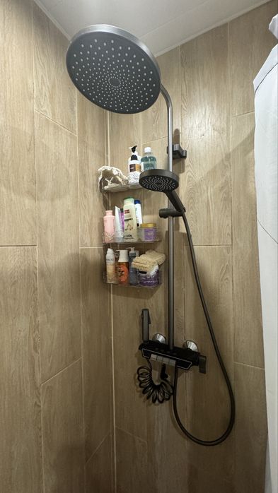 Душ за баня с термоглава, Лед дисплей