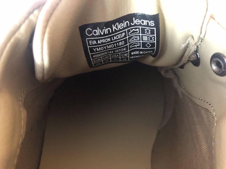 Calvin Klein Jeans Eva Apron Laceup ОРИГИНАЛНИ мъжки обувки 44/28,5см