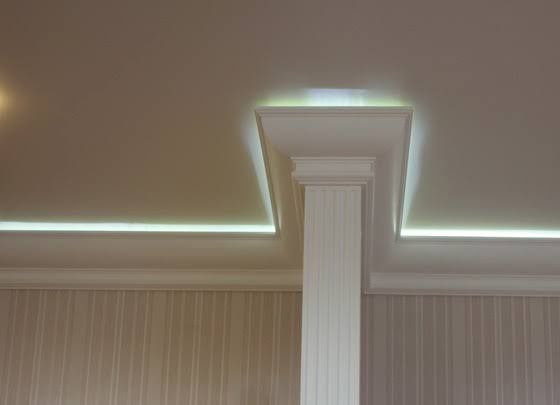 Натяжной потолок, потолки, багет