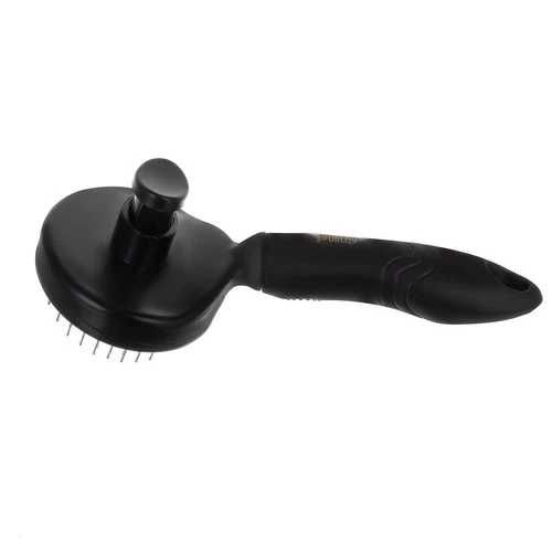 Масажиращ самопочистващ се гребен за куче и котка - четка за косми